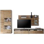 Reduzierte Moderne MCA furniture Espero Holz-Wohnwände aus Eiche Breite 350-400cm, Höhe 200-250cm, Tiefe 50-100cm 