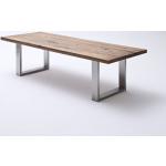Hellbraune Moderne MCA furniture Castello Esstische Holz lackiert aus Massivholz Breite 0-50cm, Höhe 0-50cm, Tiefe 0-50cm 