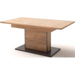 Braune MCA furniture Esstische Holz aus Holz ausziehbar Breite 250-300cm, Höhe 250-300cm, Tiefe 250-300cm 