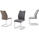 Graue MCA furniture Schwingstühle aus Edelstahl Breite 0-50cm, Höhe 50-100cm, Tiefe 50-100cm 