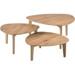 Braune MCA furniture Massivholz-Couchtische aus Massivholz Breite 0-50cm, Höhe 0-50cm, Tiefe 0-50cm 