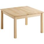 Reduzierte MCA furniture Nachhaltige Rechteckige Massivholz-Couchtische geölt aus Massivholz Breite 50-100cm, Höhe 0-50cm, Tiefe 50-100cm 