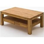 MCA furniture Couchtische Kernbuche geölt aus Massivholz Breite 100-150cm, Höhe 0-50cm, Tiefe 50-100cm 