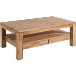 Moderne MCA furniture Massivholz-Couchtische aus Massivholz mit Schublade Höhe 50-100cm, Tiefe 100-150cm 