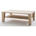 Weiße MCA furniture Beistelltische & Ablagetische geölt aus Massivholz Breite 100-150cm, Höhe 0-50cm, Tiefe 50-100cm 