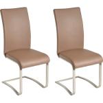 Stühle online kaufen Braune furniture günstig MCA Freischwinger