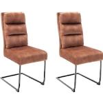 Braune MCA furniture Freischwinger Stühle günstig online kaufen