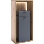 Reduzierte Graue Moderne MCA furniture Sideboards aus Melamin Breite 50-100cm, Höhe 100-150cm, Tiefe 0-50cm 