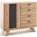 MCA furniture Kommode Calais in Balkeneiche-Nachbildung/Cosmos grey grau, holz Holzdekor