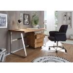 Reduzierte MCA furniture Massivholz Schreibtische geölt aus Massivholz Breite 100-150cm, Höhe 50-100cm, Tiefe 50-100cm 