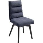 Reduzierte Blaue MCA furniture Drehstühle aus Massivholz Breite 0-50cm, Höhe 50-100cm, Tiefe 50-100cm 