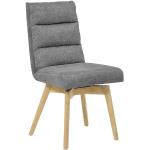 Reduzierte Dunkelgraue Skandinavische MCA furniture Drehstühle aus Textil Breite 0-50cm, Höhe 50-100cm, Tiefe 50-100cm 