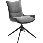 Reduzierte Dunkelgraue Moderne MCA furniture Drehstühle aus Textil Breite 50-100cm, Höhe 50-100cm, Tiefe 50-100cm 