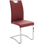 Reduzierte Rote Moderne MCA furniture Schwingstühle aus Textil Breite 0-50cm, Höhe 100-150cm, Tiefe 50-100cm 