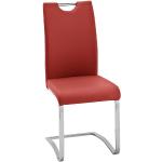 Rote Moderne MCA furniture Schwingstühle aus Textil Breite 0-50cm, Höhe 100-150cm, Tiefe 50-100cm 