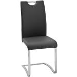 Reduzierte Schwarze Moderne MCA furniture Schwingstühle aus Textil Breite 0-50cm, Höhe 100-150cm, Tiefe 50-100cm 
