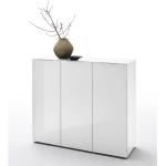 Weiße Moderne MCA furniture Vicenza Kommoden Hochglanz lackiert aus Melamin 