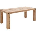 Reduzierte MCA furniture Leeds Rechteckige Esstische Holz aus Massivholz Breite 250-300cm, Höhe 50-100cm, Tiefe 50-100cm 10 Personen 