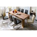 MCA furniture Leeds Esstische & Esszimmertische lackiert aus Massivholz Breite 150-200cm, Höhe 50-100cm, Tiefe 50-100cm 