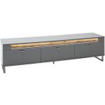 Graue MCA furniture TV-Lowboards & Fernsehtische aus Melamin Breite 200-250cm, Höhe 50-100cm, Tiefe 0-50cm 