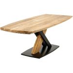 Reduzierte MCA furniture Esstische Holz aus Massivholz mit Schweizer Kante Breite 150-200cm, Höhe 50-100cm, Tiefe 50-100cm 8 Personen 