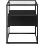Schwarze Moderne MCA furniture Nachttische & Nachtschränke aus Metall 