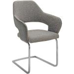 Reduzierte Dunkelgraue Moderne MCA furniture Schwingstühle aus Textil Breite 50-100cm, Höhe 50-100cm, Tiefe 50-100cm 