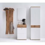 Reduzierte Weiße Moderne MCA furniture Garderoben Sets & Kompaktgarderoben aus Holz Breite 200-250cm, Höhe 200-250cm, Tiefe 0-50cm 4-teilig 