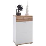 Reduzierte Weiße MCA furniture Design Kommoden aus Holz Breite 50-100cm, Höhe 50-100cm, Tiefe 0-50cm 
