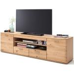 Weiße MCA furniture TV-Lowboards & Fernsehtische geölt aus Massivholz 75”- 79” Breite 150-200cm, Höhe 50-100cm, Tiefe 0-50cm 