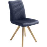 Reduzierte Blaue Skandinavische MCA furniture Drehstühle aus Massivholz Breite 50-100cm, Höhe 50-100cm, Tiefe 50-100cm 