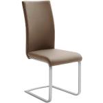Reduzierte Braune MCA furniture Paulo Schwingstühle aus Textil gepolstert Breite 0-50cm, Höhe 100-150cm, Tiefe 50-100cm 4-teilig 