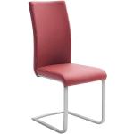 Reduzierte Rote MCA furniture Paulo Schwingstühle aus Textil gepolstert Breite 0-50cm, Höhe 100-150cm, Tiefe 50-100cm 4-teilig 