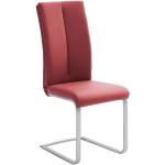 Rote MCA furniture Paulo Schwingstühle aus Textil Breite 0-50cm, Höhe 100-150cm, Tiefe 50-100cm 4-teilig 