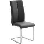 Reduzierte Schwarze MCA furniture Paulo Schwingstühle aus Textil gepolstert Breite 0-50cm, Höhe 100-150cm, Tiefe 50-100cm 4-teilig 