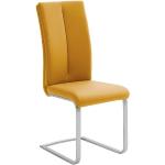Gelbe MCA furniture Paulo Schwingstühle aus Textil Breite 0-50cm, Höhe 100-150cm, Tiefe 50-100cm 4-teilig 