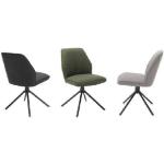 Anthrazitfarbene MCA furniture Armlehnstühle matt aus Stoff mit Armlehne Breite 0-50cm, Höhe 50-100cm, Tiefe 50-100cm 