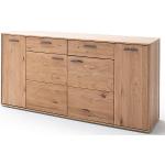 Reduzierte Rustikale MCA furniture Sideboards aus Eiche Breite 150-200cm, Höhe 50-100cm, Tiefe 0-50cm 