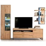 Rustikale MCA furniture Holz-Wohnwände aus Holz Breite 250-300cm, Höhe 200-250cm, Tiefe 0-50cm 