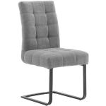 Schwarze MCA furniture Schwingstühle aus Polyester Breite 0-50cm, Höhe 50-100cm, Tiefe 50-100cm 