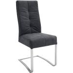 Reduzierte Schwarze MCA furniture Schwingstühle aus Textil Breite 0-50cm, Höhe 100-150cm, Tiefe 50-100cm 
