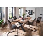 MCA furniture Baumtische lackiert Breite 150-200cm, Höhe 50-100cm, Tiefe 50-100cm 