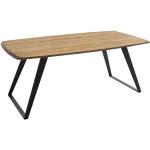 Reduzierte Industrial MCA furniture Esstische Holz aus Massivholz Breite 150-200cm, Höhe 50-100cm, Tiefe 50-100cm 