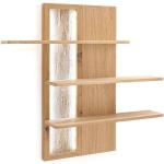 Reduzierte Moderne MCA furniture Holzregale aus Massivholz Breite 100-150cm, Höhe 100-150cm, Tiefe 0-50cm 