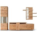 Reduzierte Moderne MCA furniture Holz-Wohnwände aus Eiche Breite 300-350cm, Höhe 200-250cm, Tiefe 0-50cm 