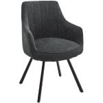 Anthrazitfarbene MCA furniture Drehsessel Matte Breite 50-100cm, Höhe 50-100cm, Tiefe 50-100cm 