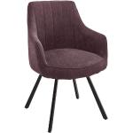 Reduzierte Lila Industrial MCA furniture Armlehnstühle aus Textil Breite 50-100cm, Höhe 50-100cm, Tiefe 50-100cm 