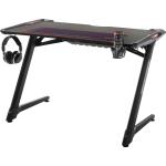Anthrazitfarbene MCA furniture Gaming Tische Breite 100-150cm, Höhe 100-150cm, Tiefe 50-100cm 