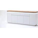 Weiße MCA furniture Romina Sideboards aus Massivholz 