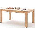 Reduzierte MCA furniture Tarragona Rechteckige Esstische Holz aus Massivholz ausziehbar Breite 150-200cm, Höhe 50-100cm, Tiefe 50-100cm 
